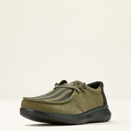 Men’s Dusted Olive American Flag Shoe (1214)