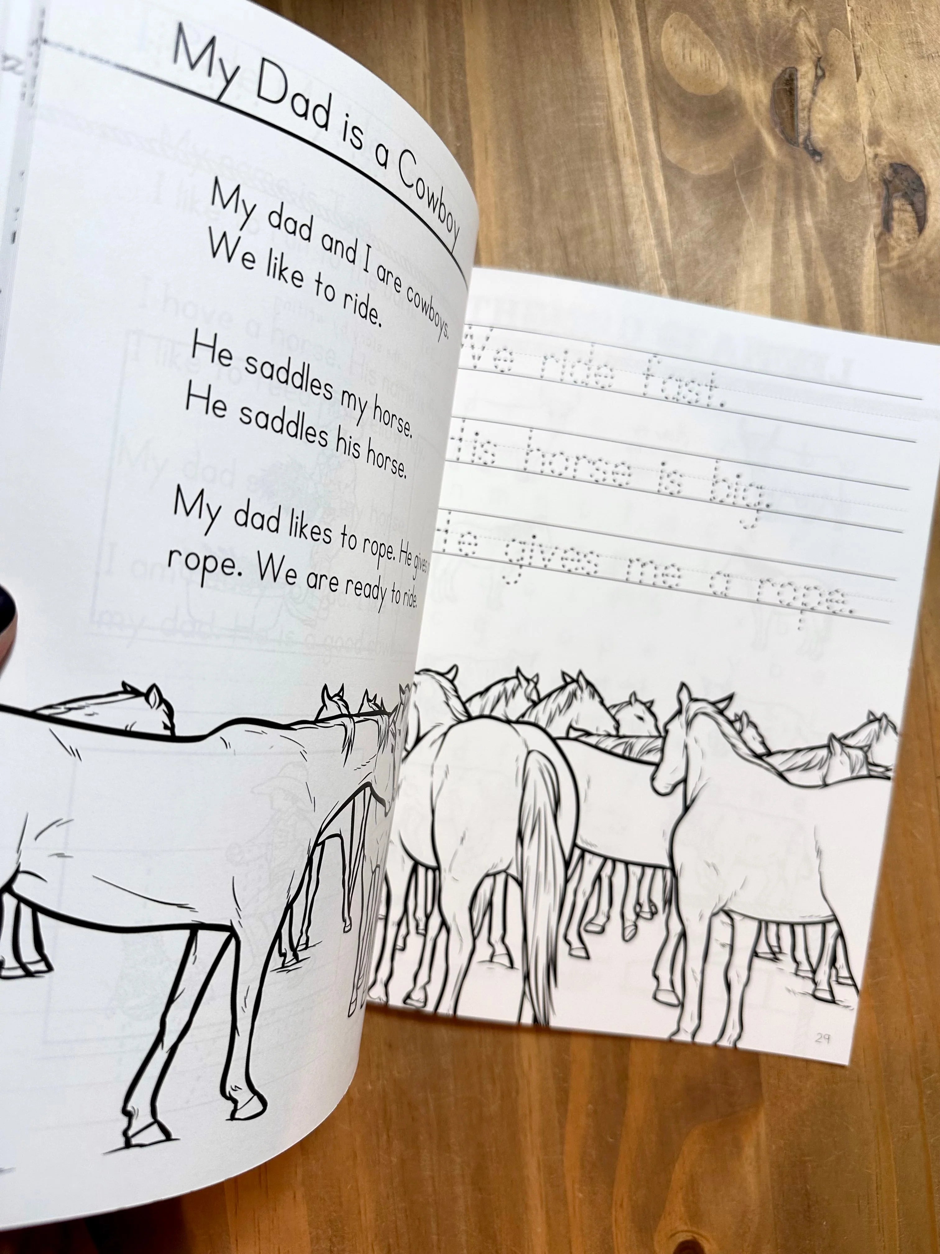 Cowboy Tom: Workbook One