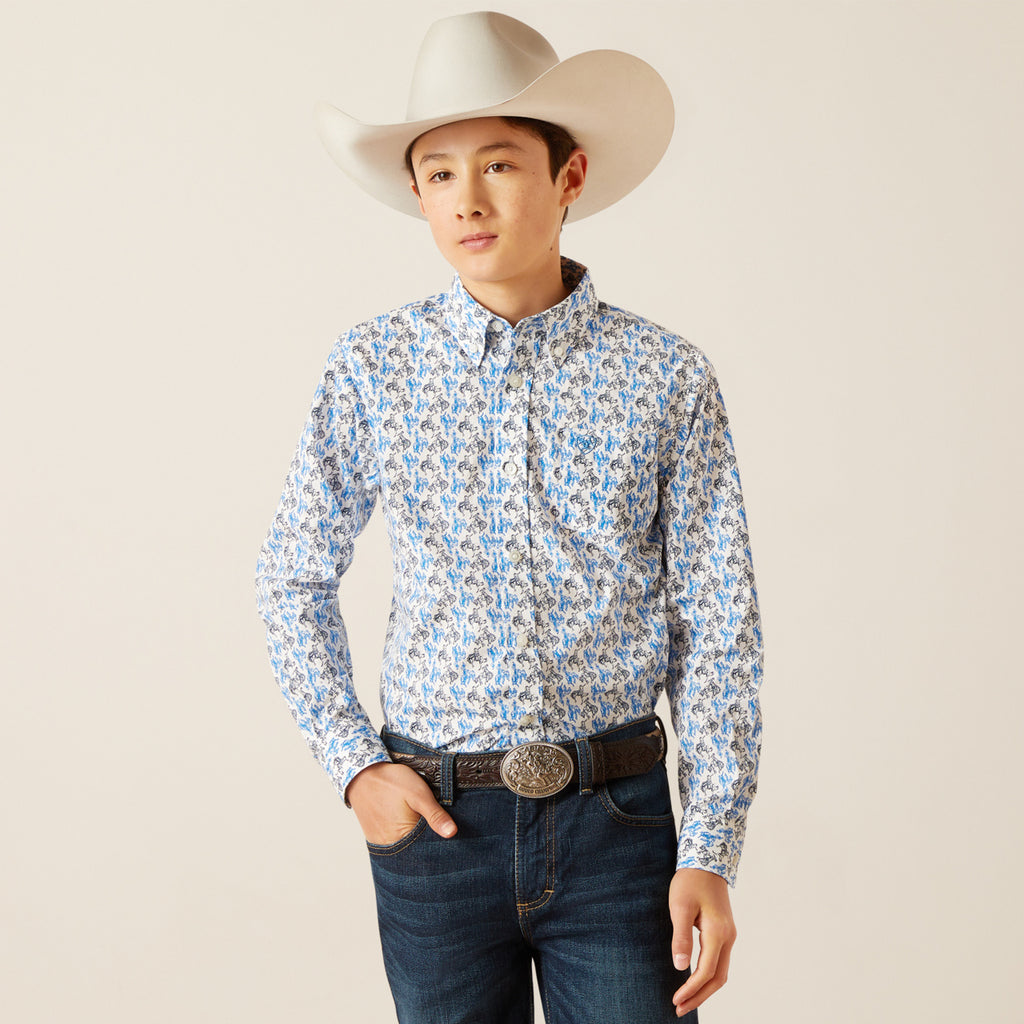 Ariat Boys Peerce Shirt (7296)