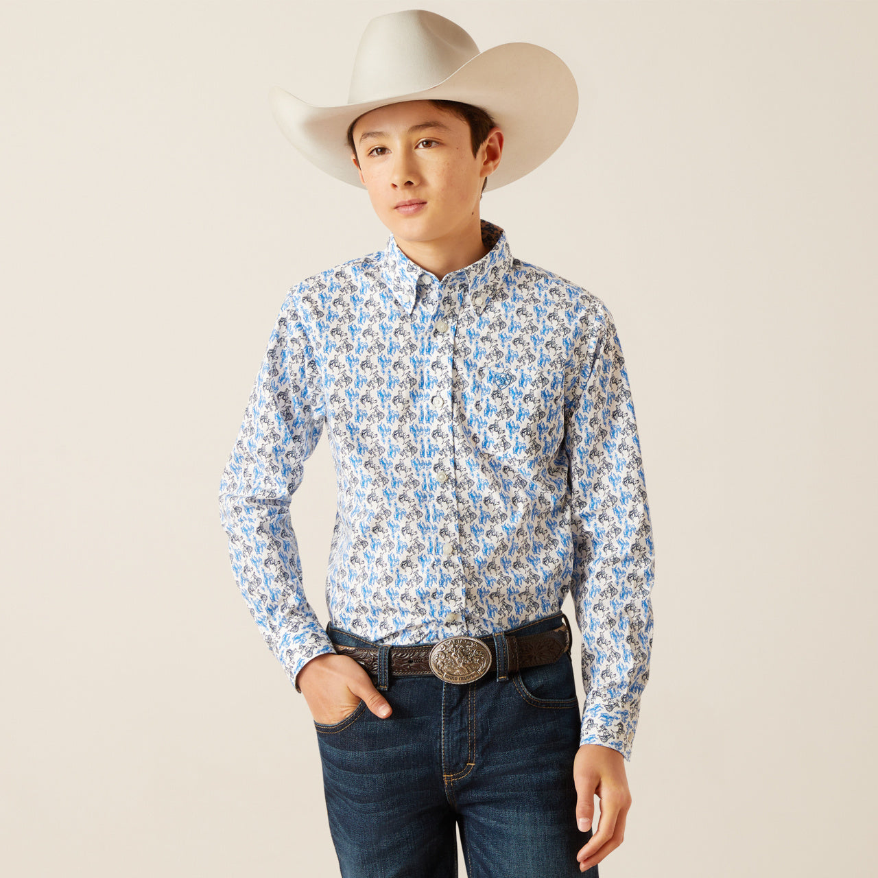 Ariat Boys Peerce Shirt (7296)