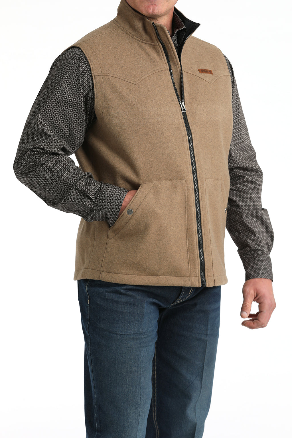 Men’s Cinch Khaki Vest