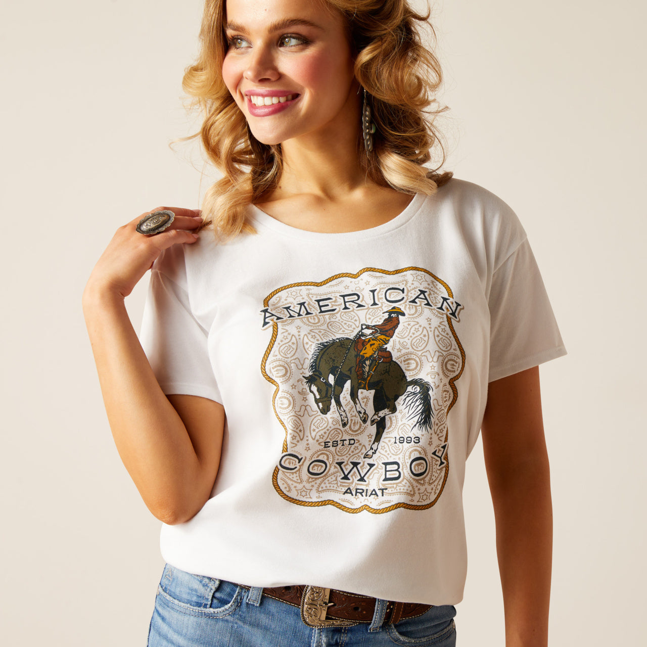 Ariat American Cowboy Tee (1439)