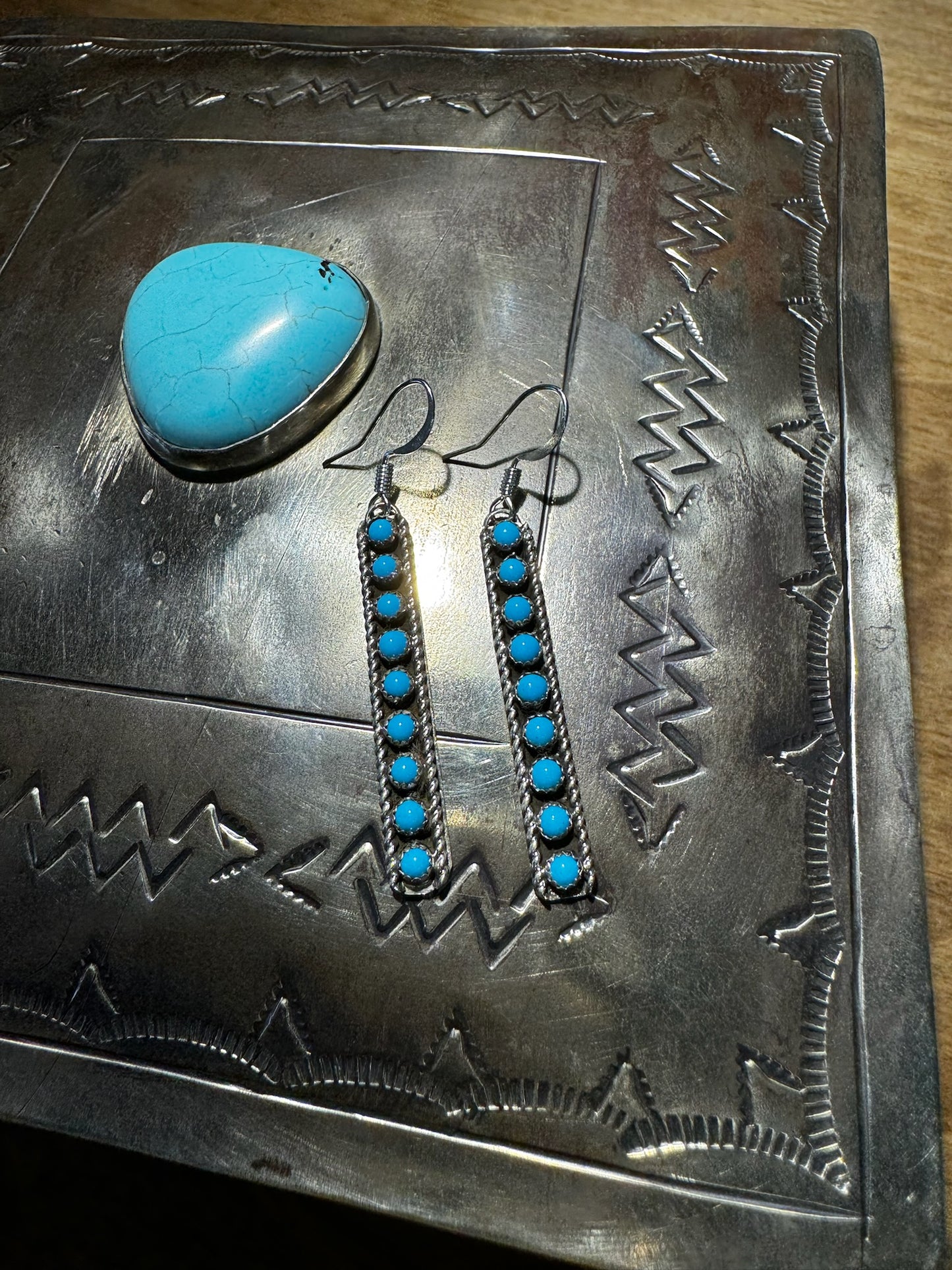 CharChar Turquoise Earrings