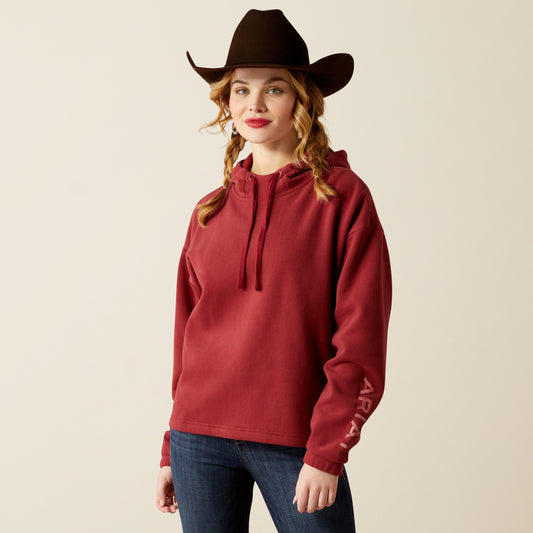 Maroon Basic Hoodie (3883)