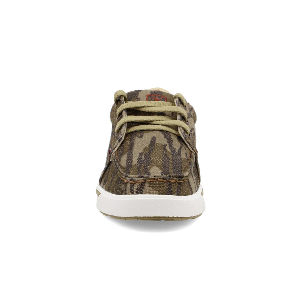 Youth Green Camo Shoes (0009)