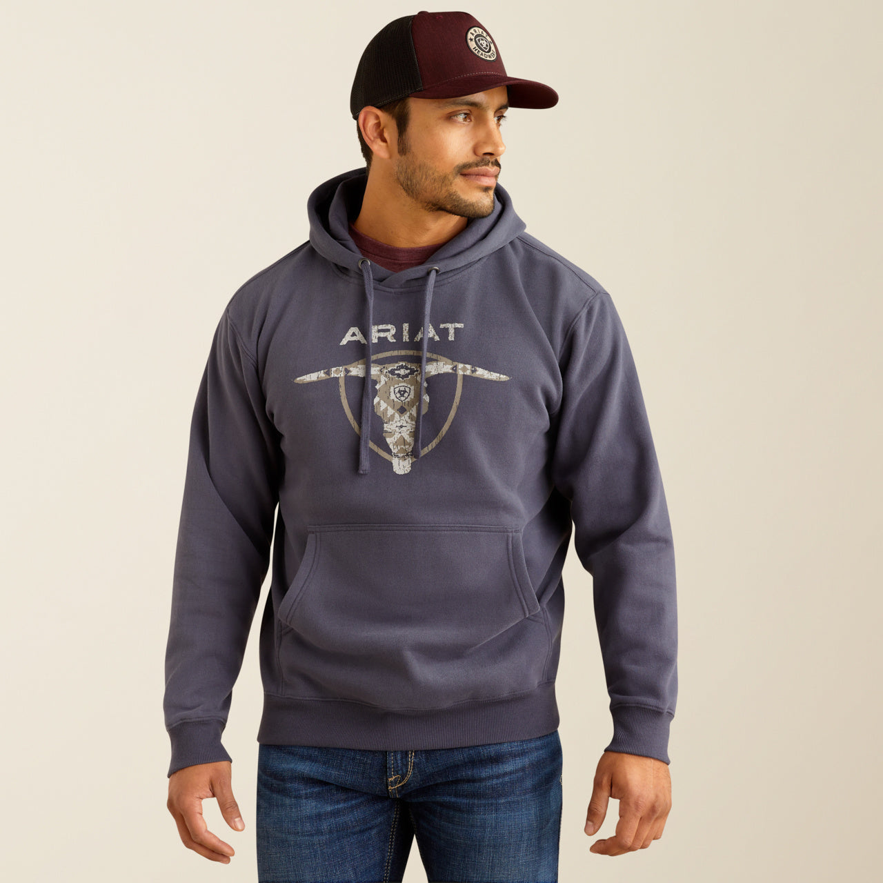 Southwestern longhorn hoodie