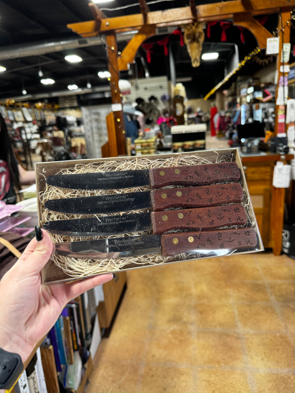 Branded Steak Knives