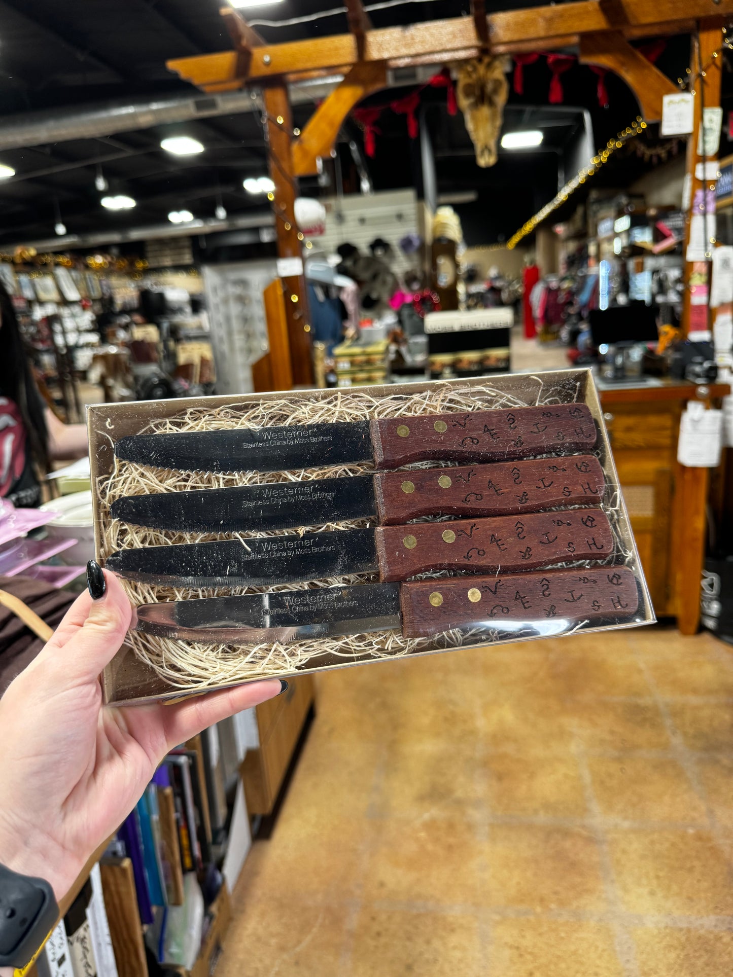 Branded Steak Knives