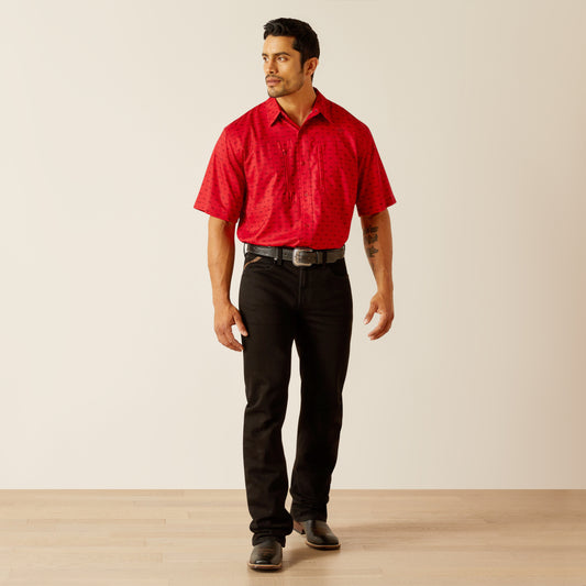 Ariat Haute Red VentTek SS Shirt (8848)