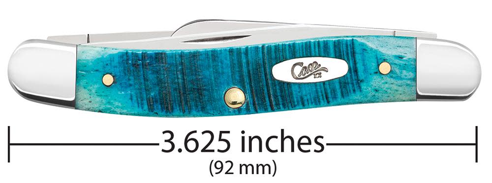 Sawcut Jig Caribbean Blue Bone Medium Stockman (25597)
