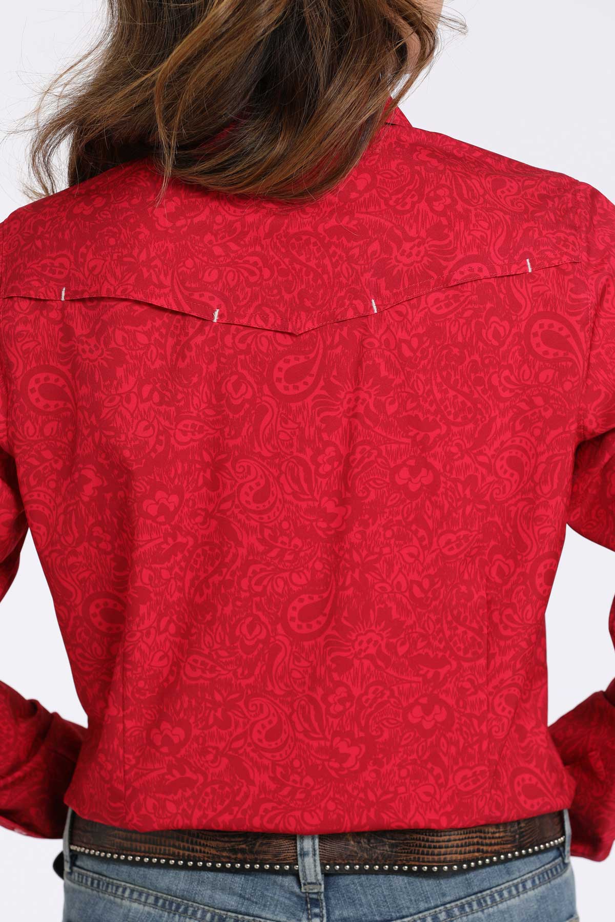 Women’s Pink Paisley Shirt (6003)