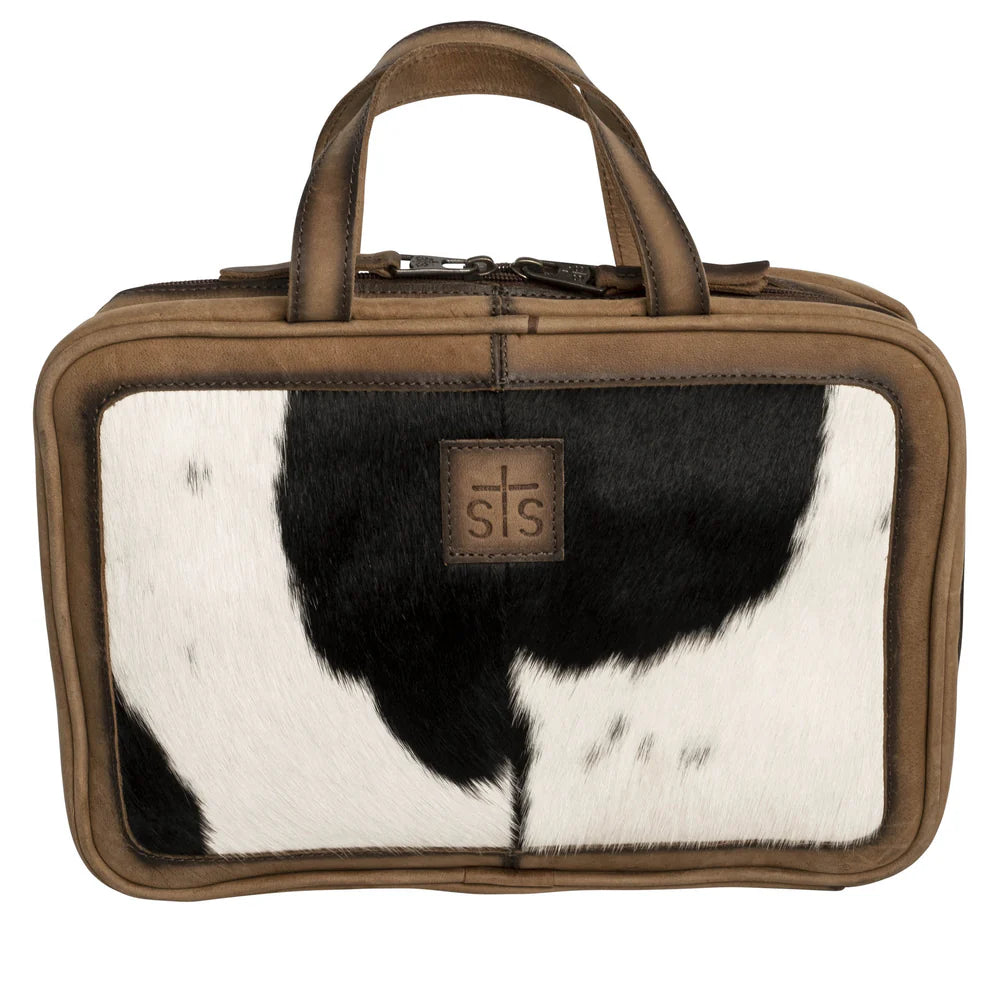 Cowhide Toiletry Bag