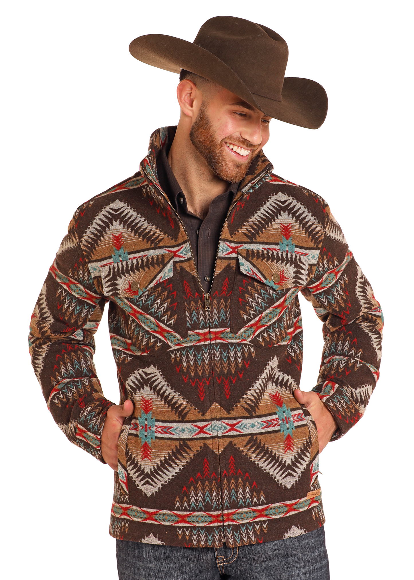 Aztec Jacquard Jacket (4061)