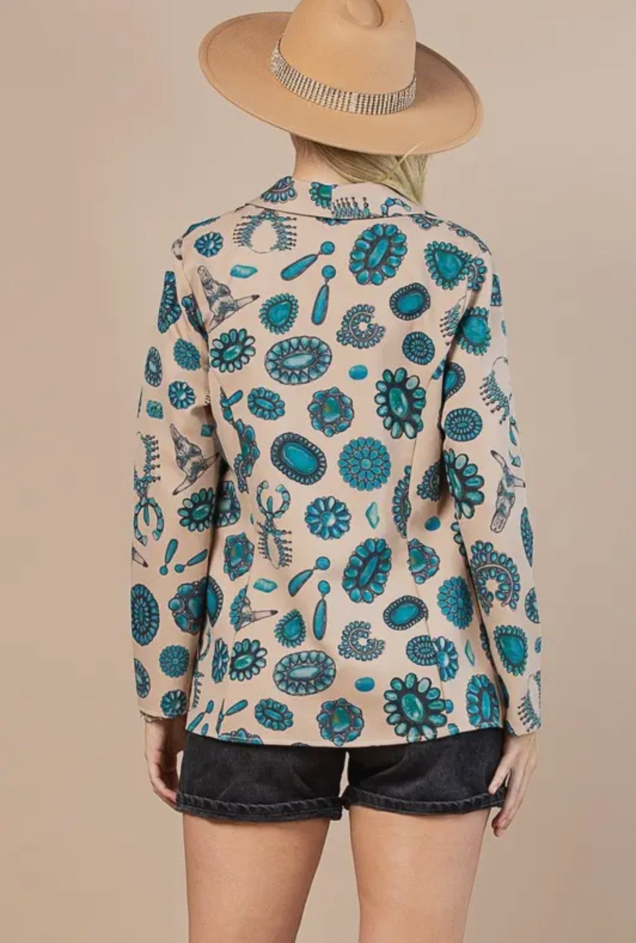 Turquoise Blazer