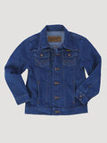 BOY’S WRANGLER® COWBOY CUT® UNLINED DENIM JACKET IN PREWASHED
