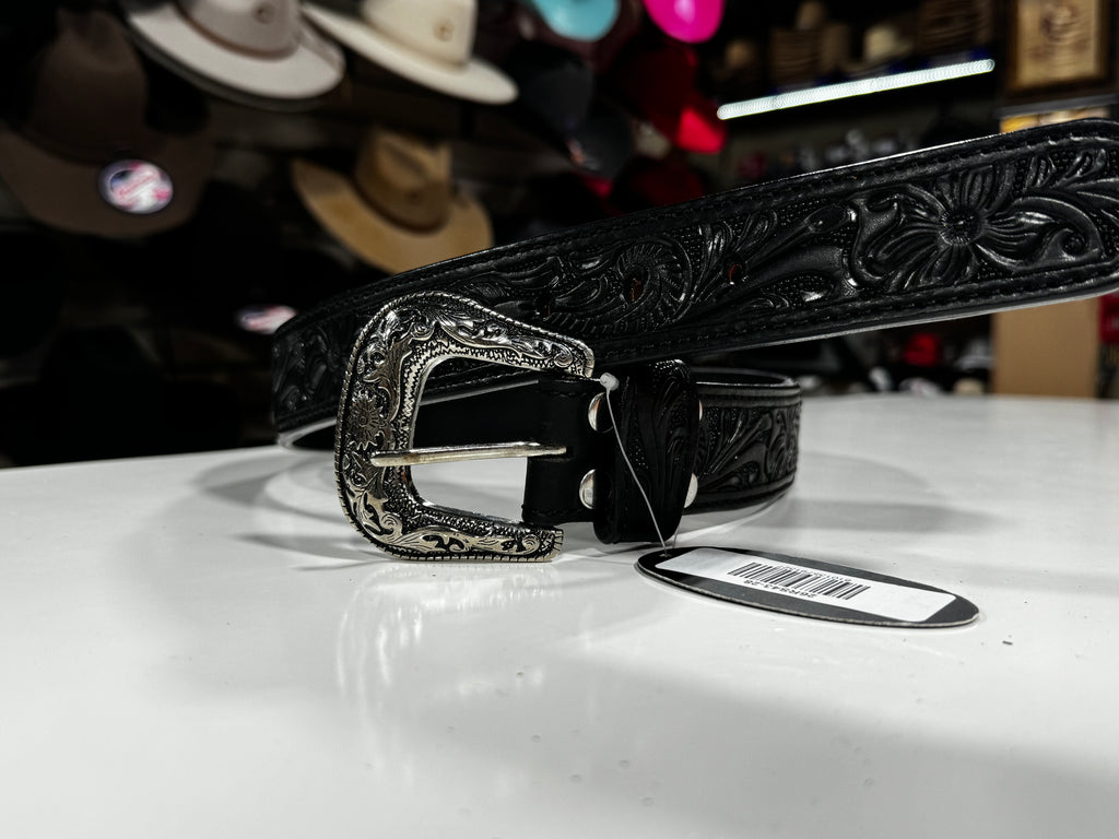 Black & White Aztec Beaded Belt