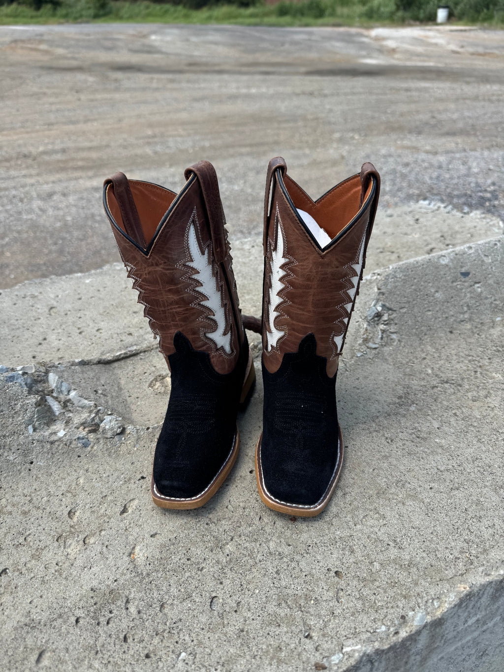 Lil Black Swede Boots (9523)