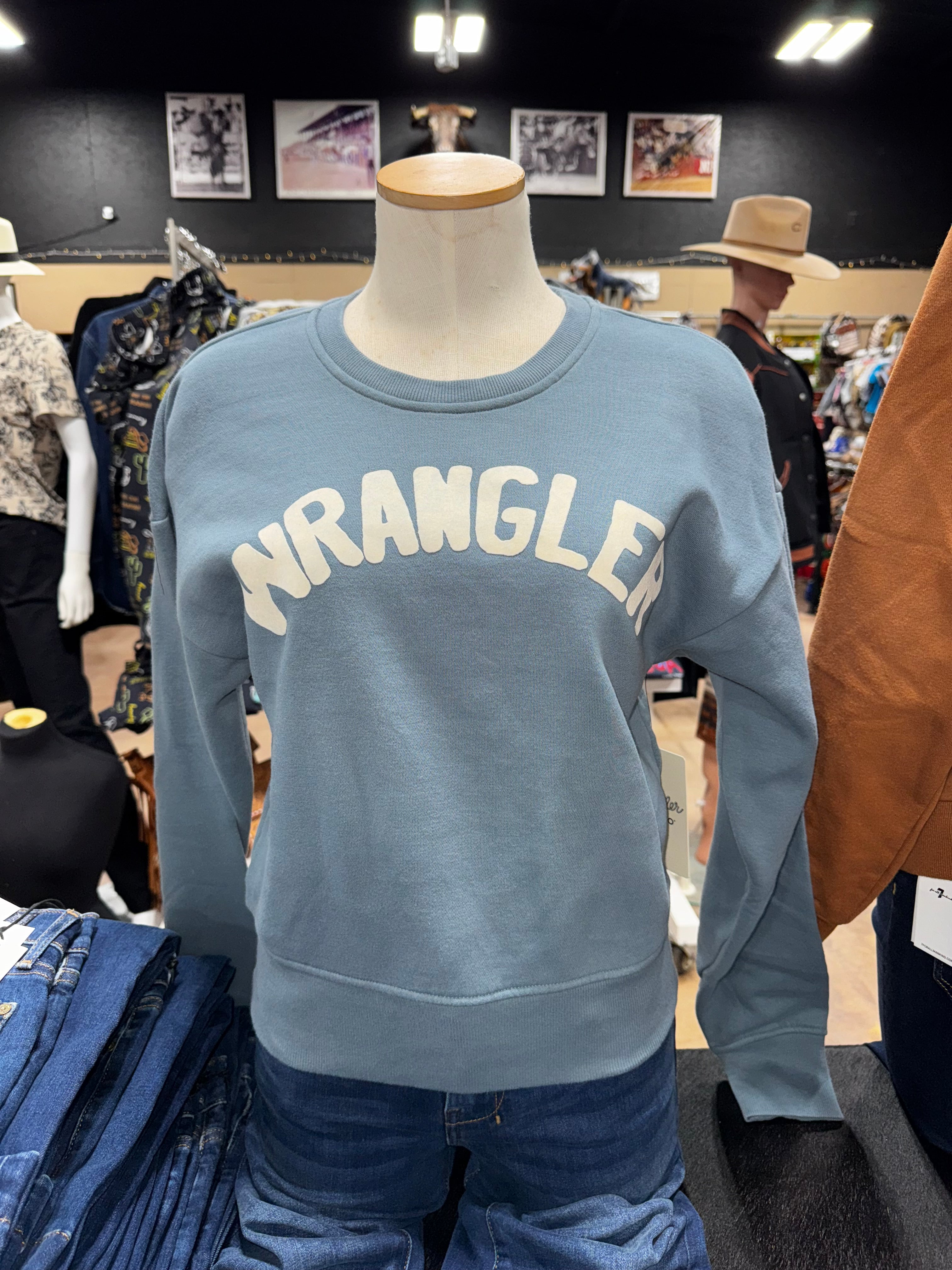 Wrangler Blue Sweatshirt