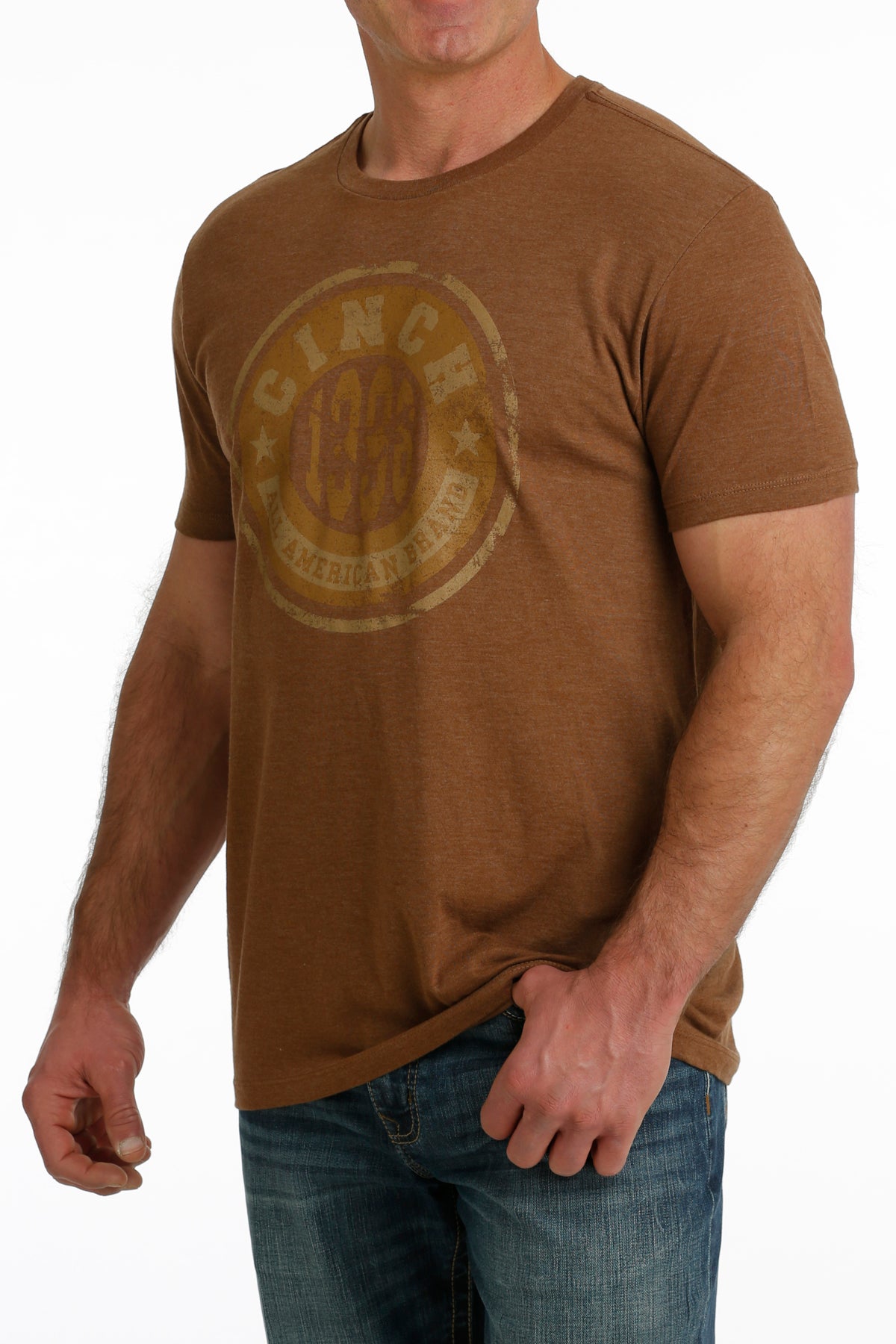 Men’s Brown Cinch Shirt (0615)