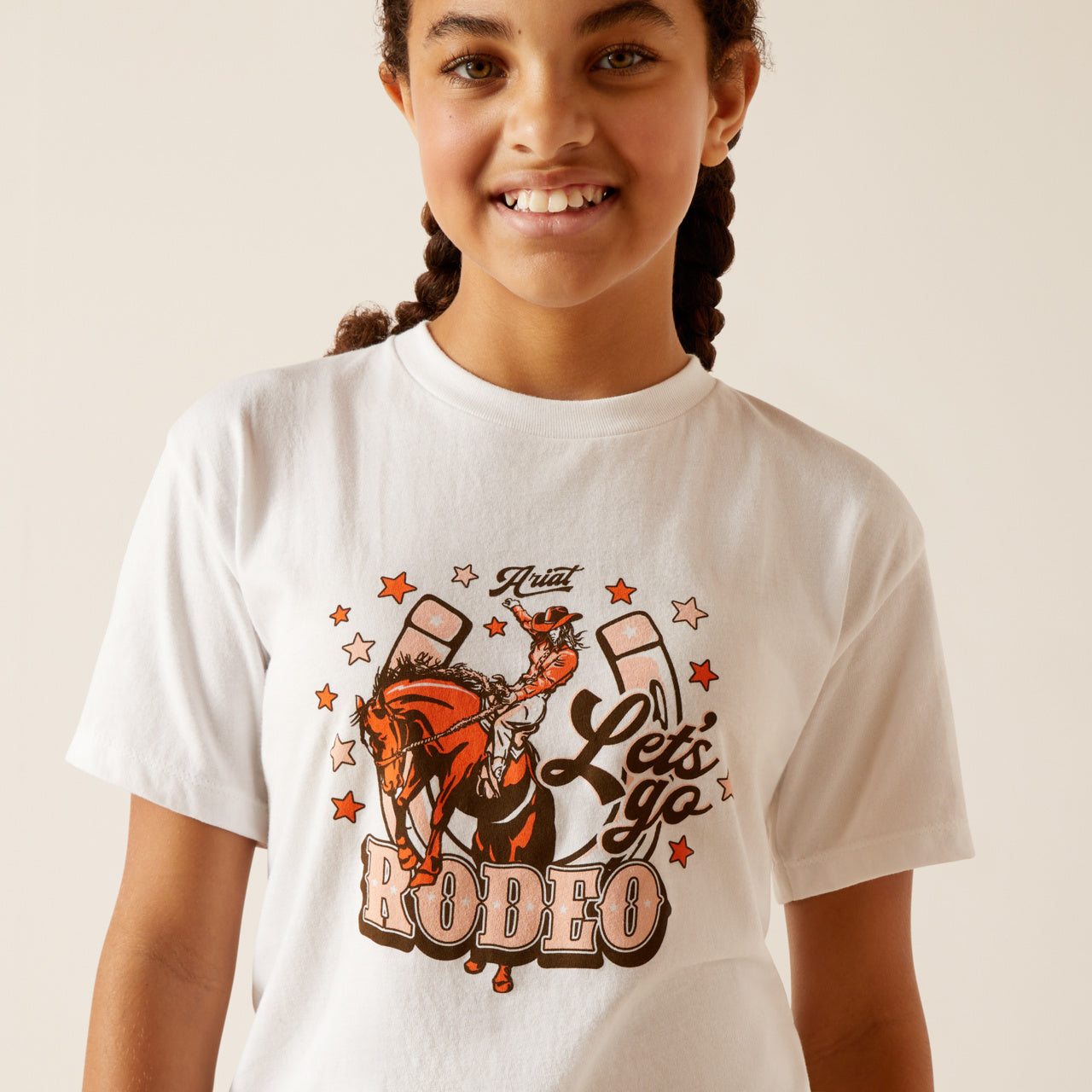 Girls Ariat Let’s Rodeo Tee