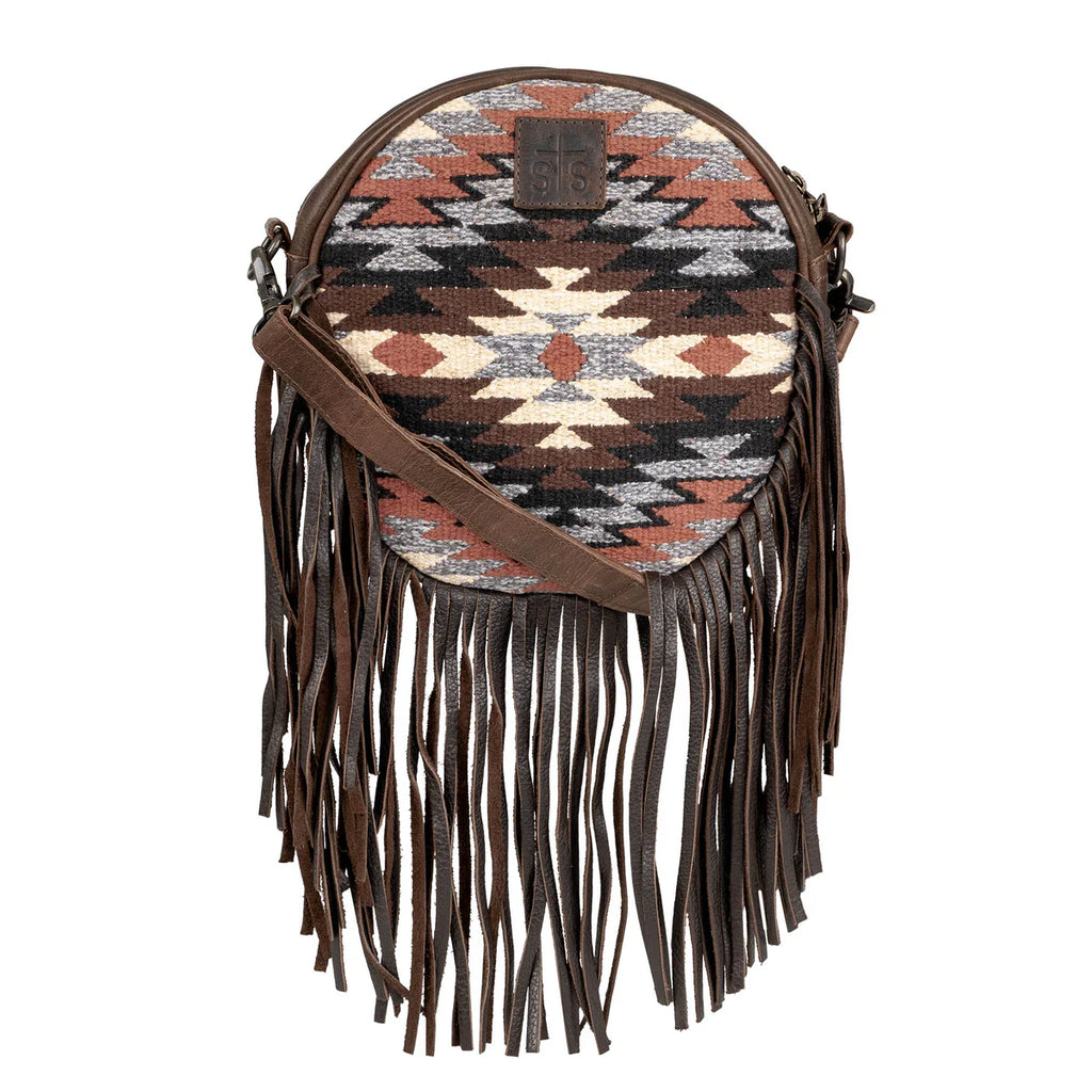 Guadalupe Serape Sage Crossbody