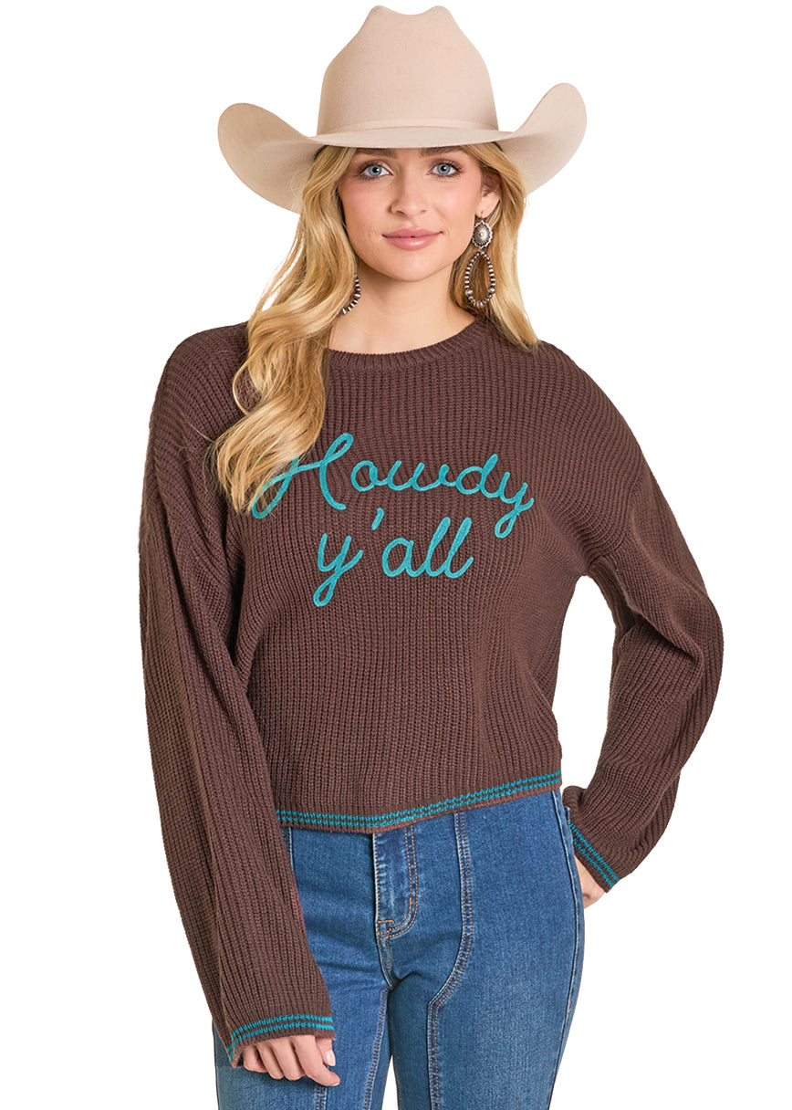 R&R Howdy Yall Sweater (7770)