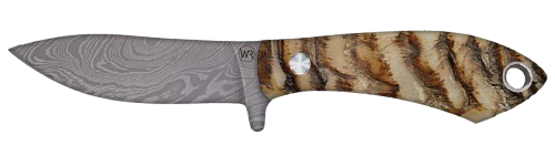 Ram horn Damascus Drop Tine