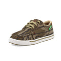 Youth Green Camo Shoes (0009)