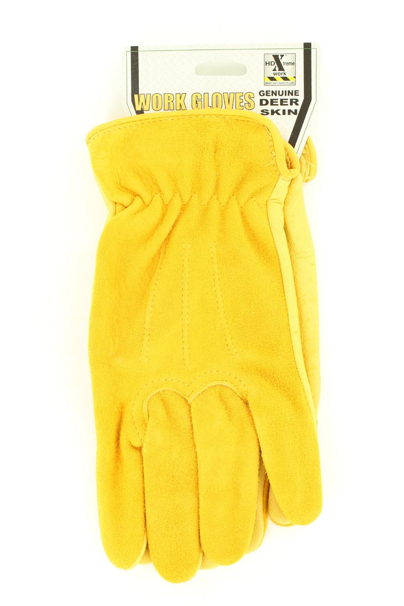 HDX Deerskin Gloves for Men (0208)