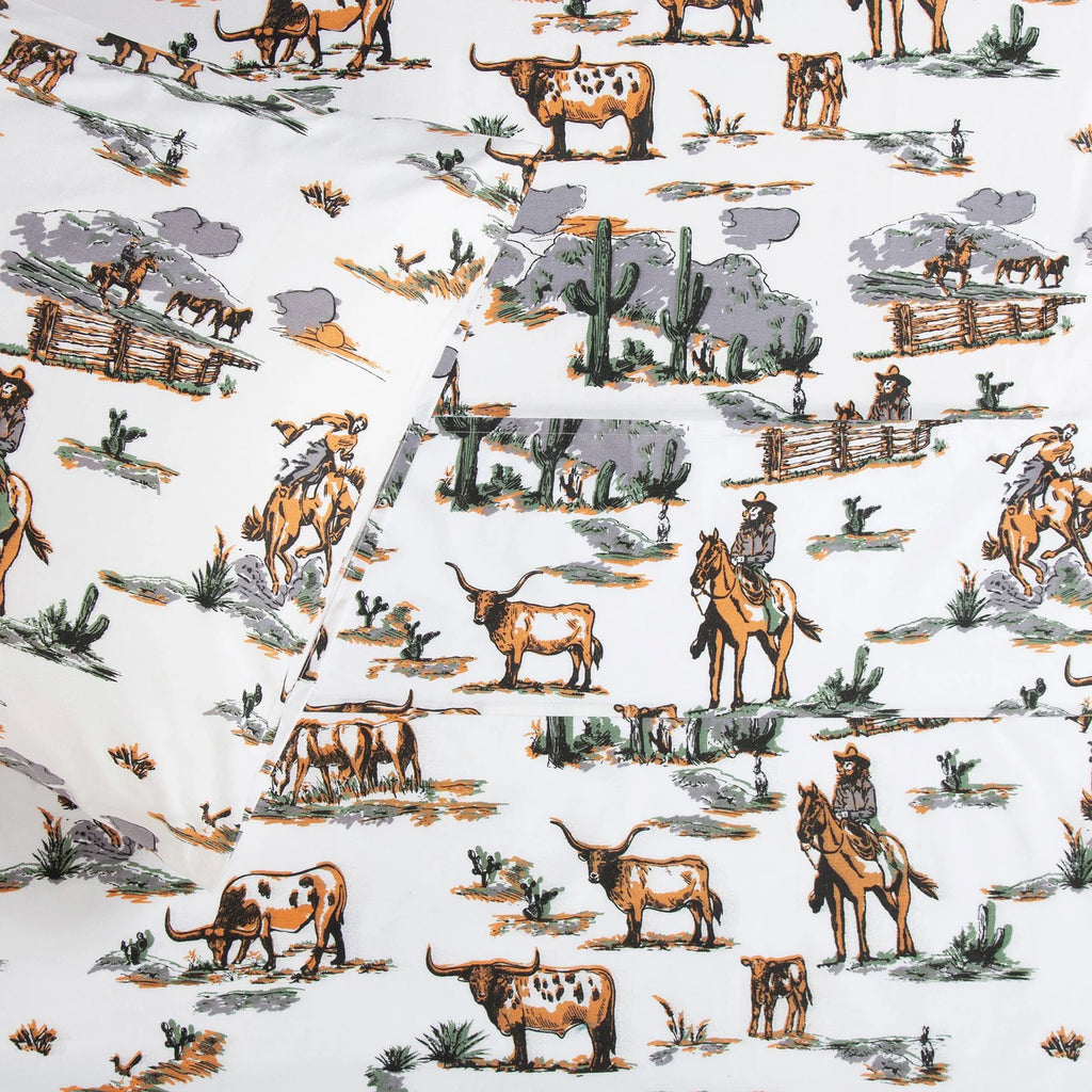 200TC Cotton Ranch Life Sheet Set