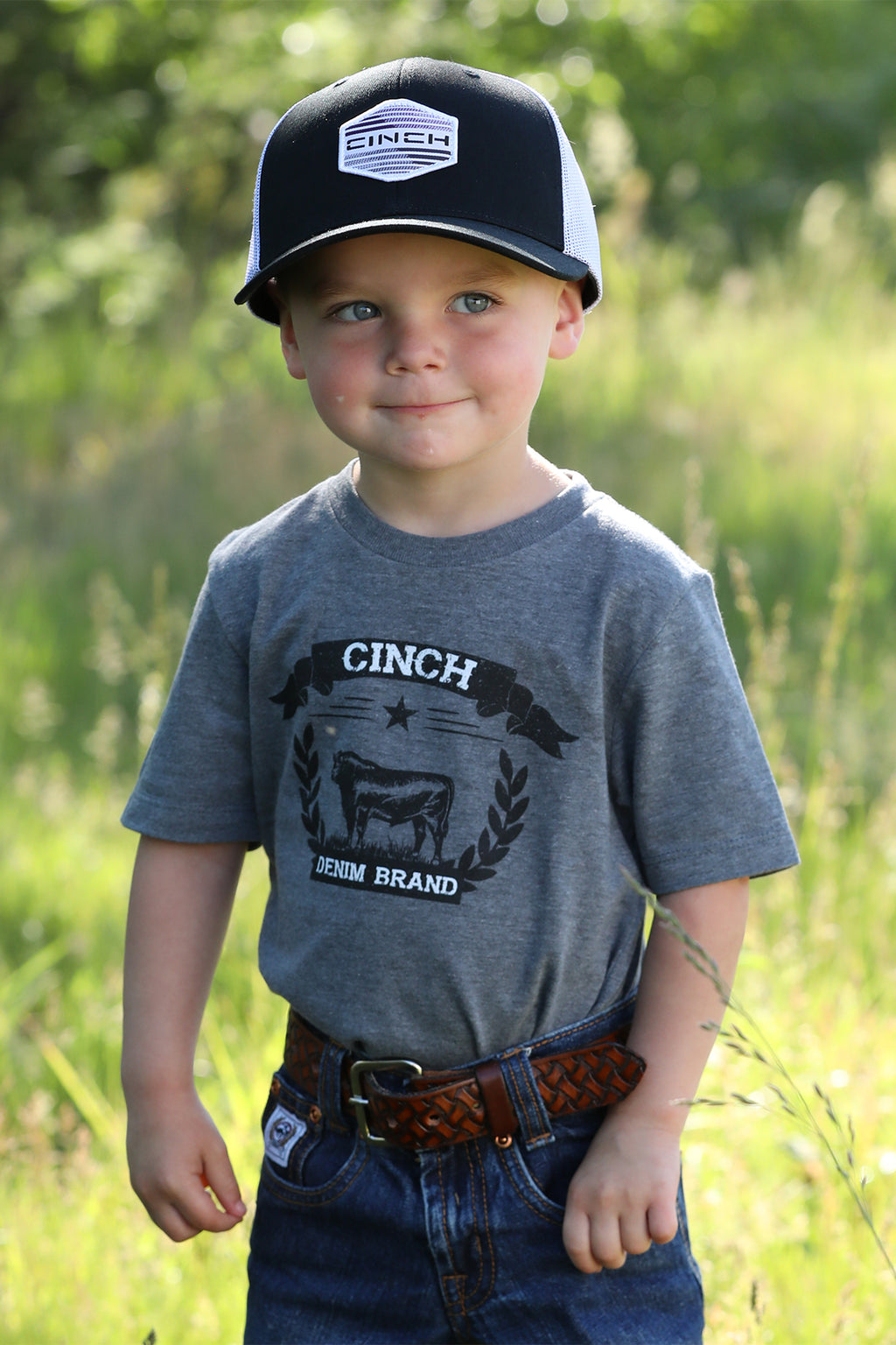 Cinch Infant & Toddler Grey Tee