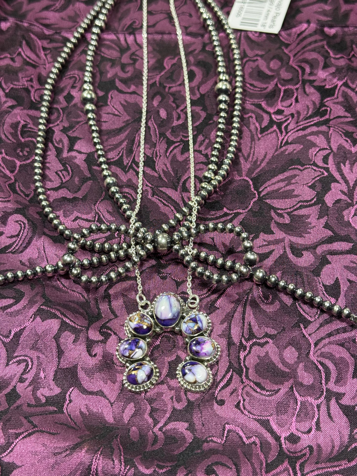 Violet Rose Necklace