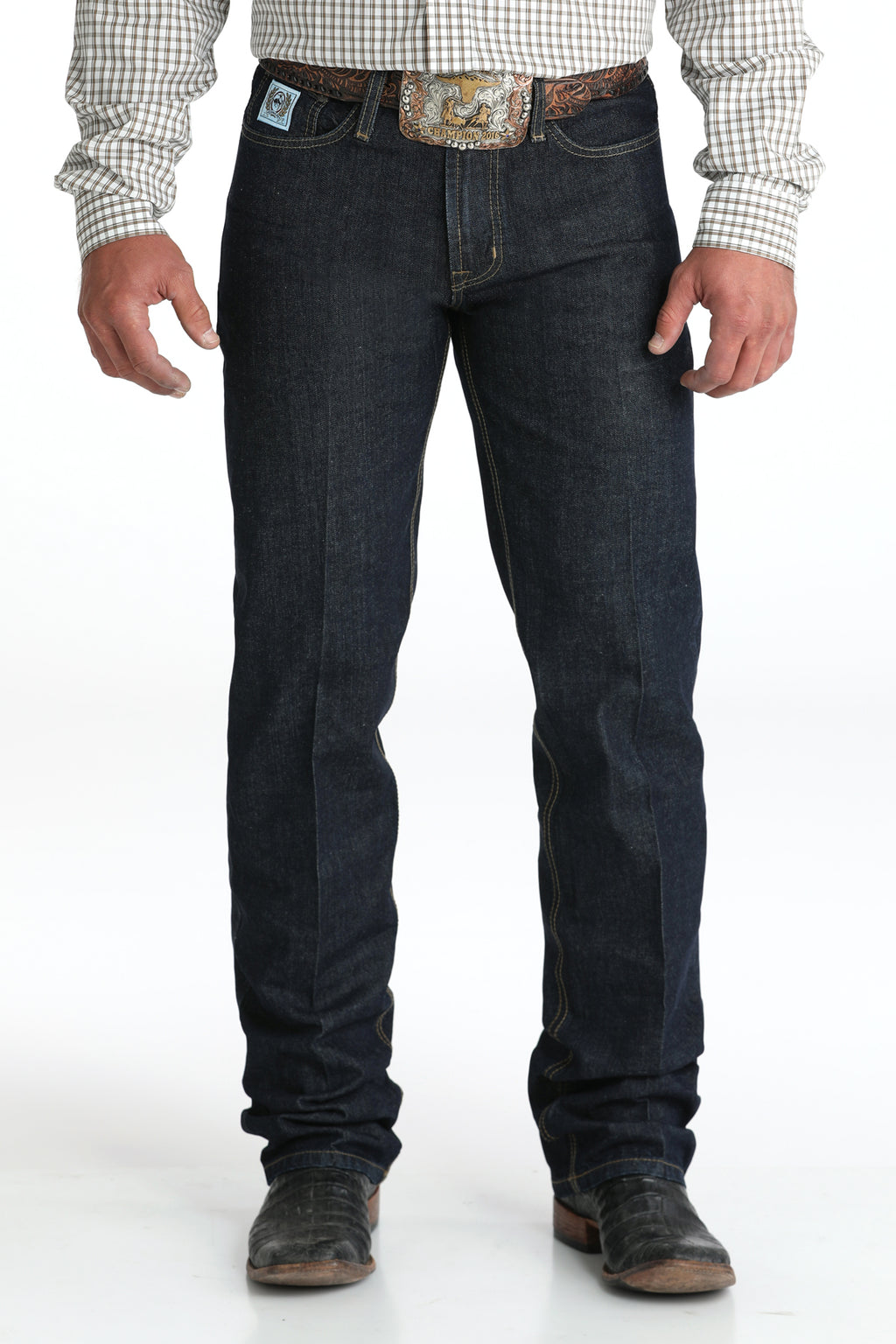 Men’s Cinch Dark Wash White Label (4059)