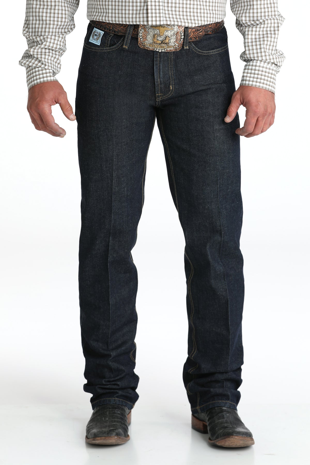 Men’s Cinch Dark Wash White Label (4059)