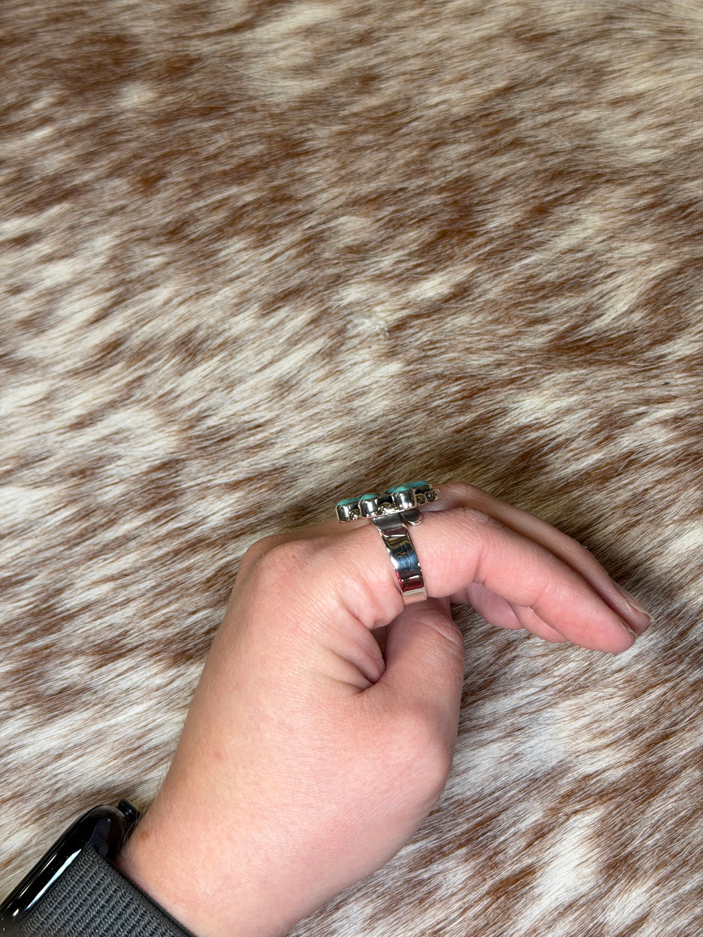 Teardrop Cluster Ring