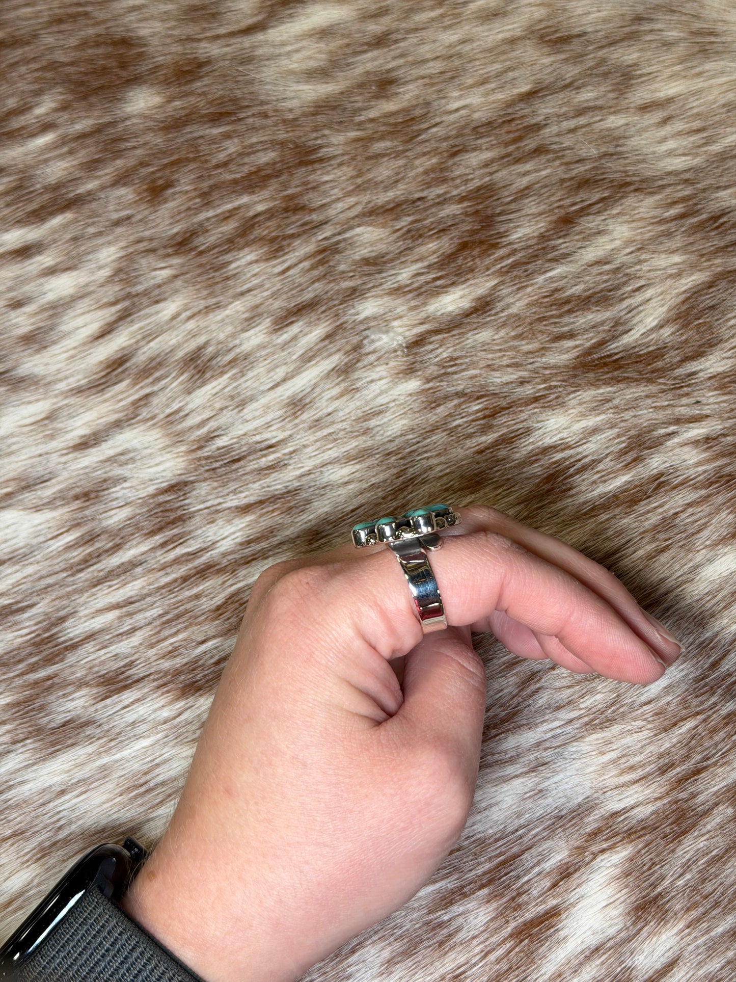 Teardrop Cluster Ring