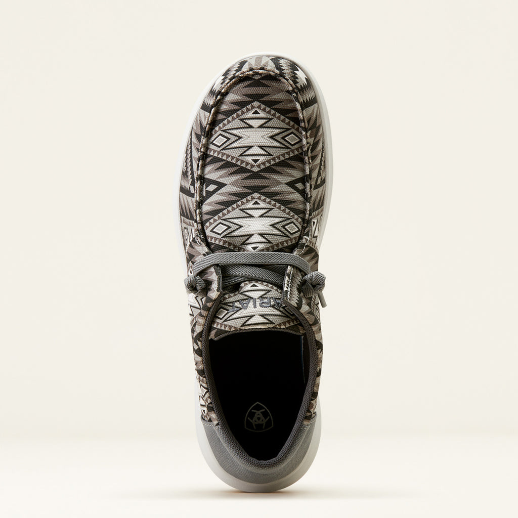 Ariat Men’s Hilo Grey Southwestern Shoes (0946)