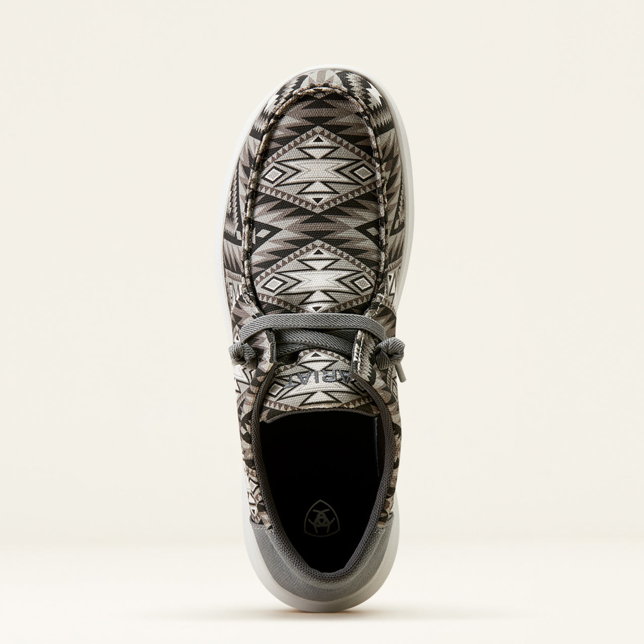 Ariat Men’s Hilo Grey Southwestern Shoes (0946)