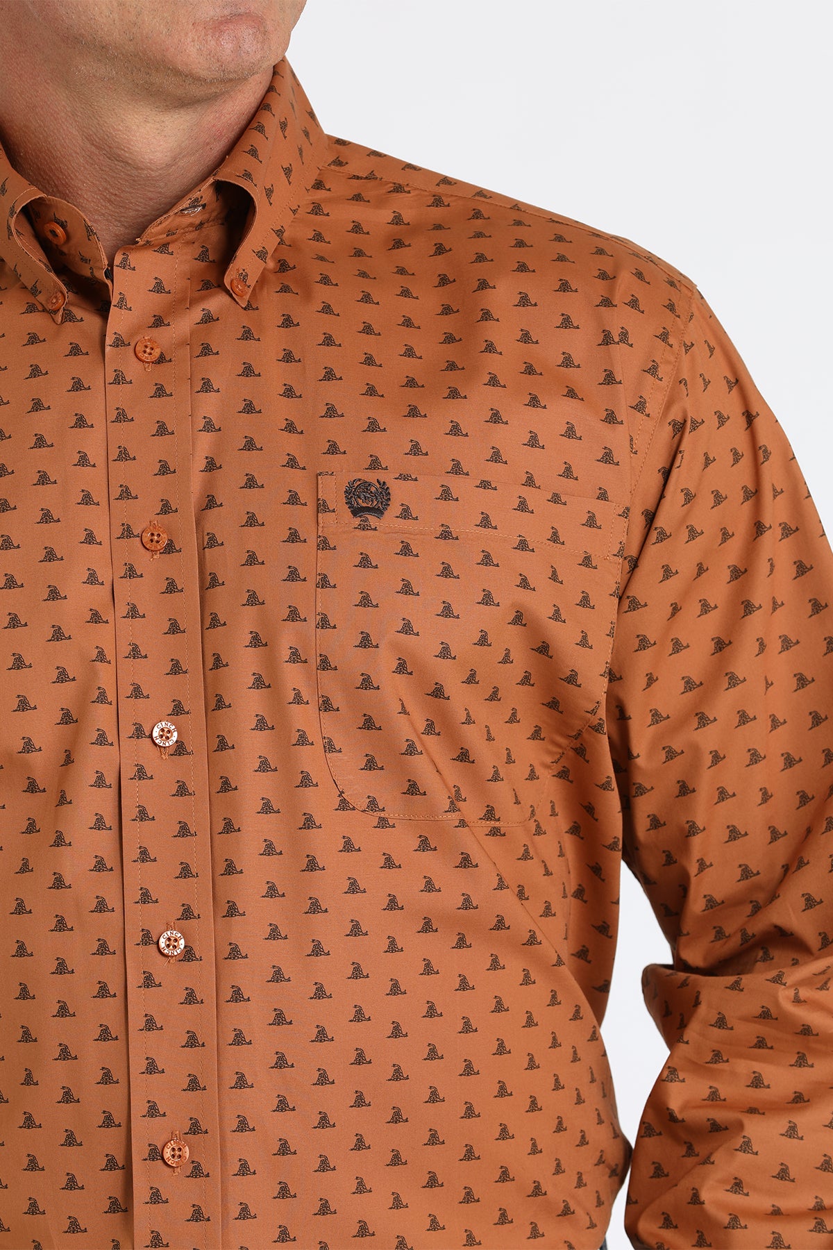 Rattle Snake Copper Shirt (5822)