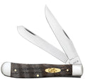 Smooth Black Curly Oak Wood Trapper (14000)