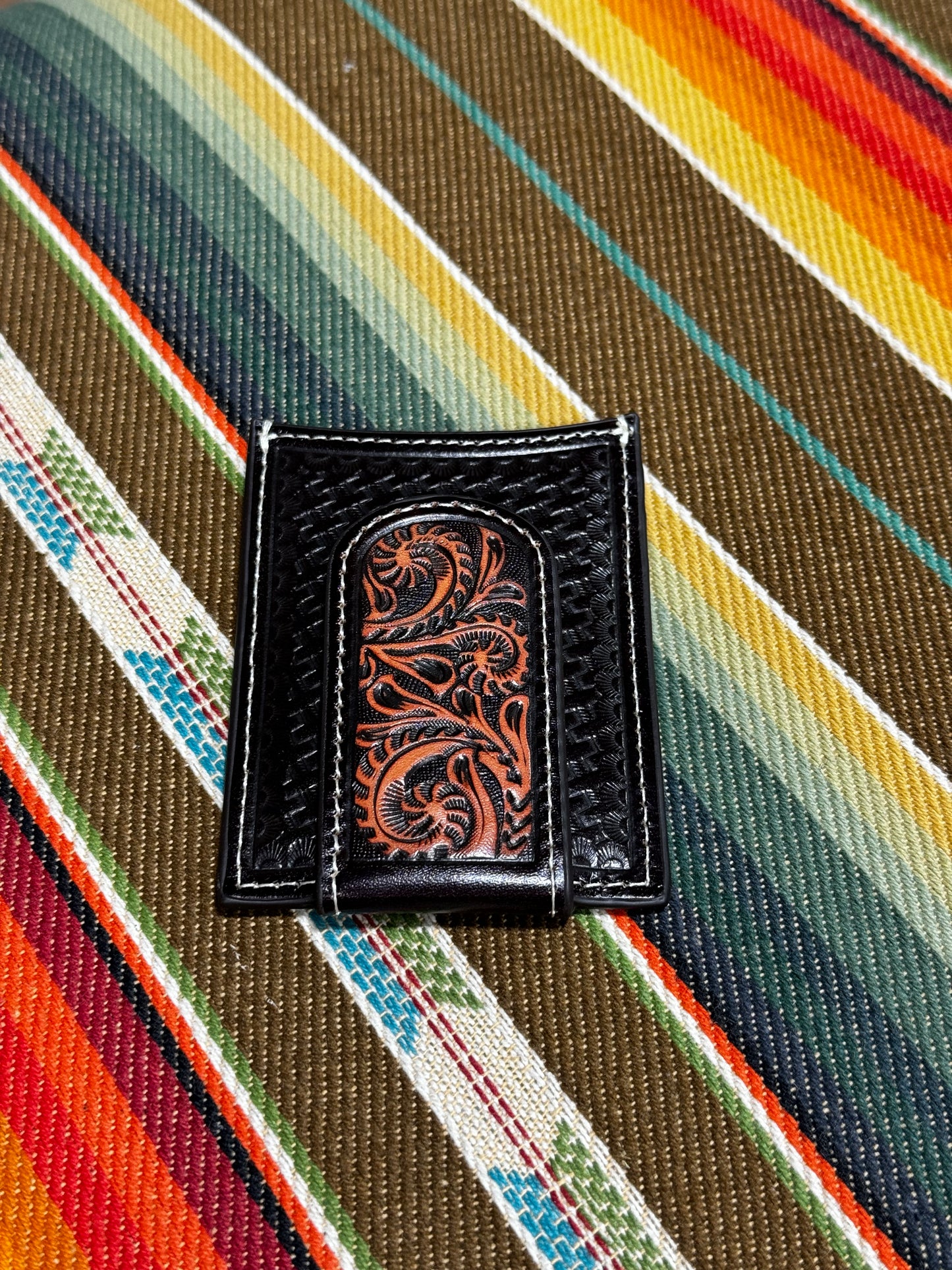 Ariat Dark Chocolate Card Case (7444)