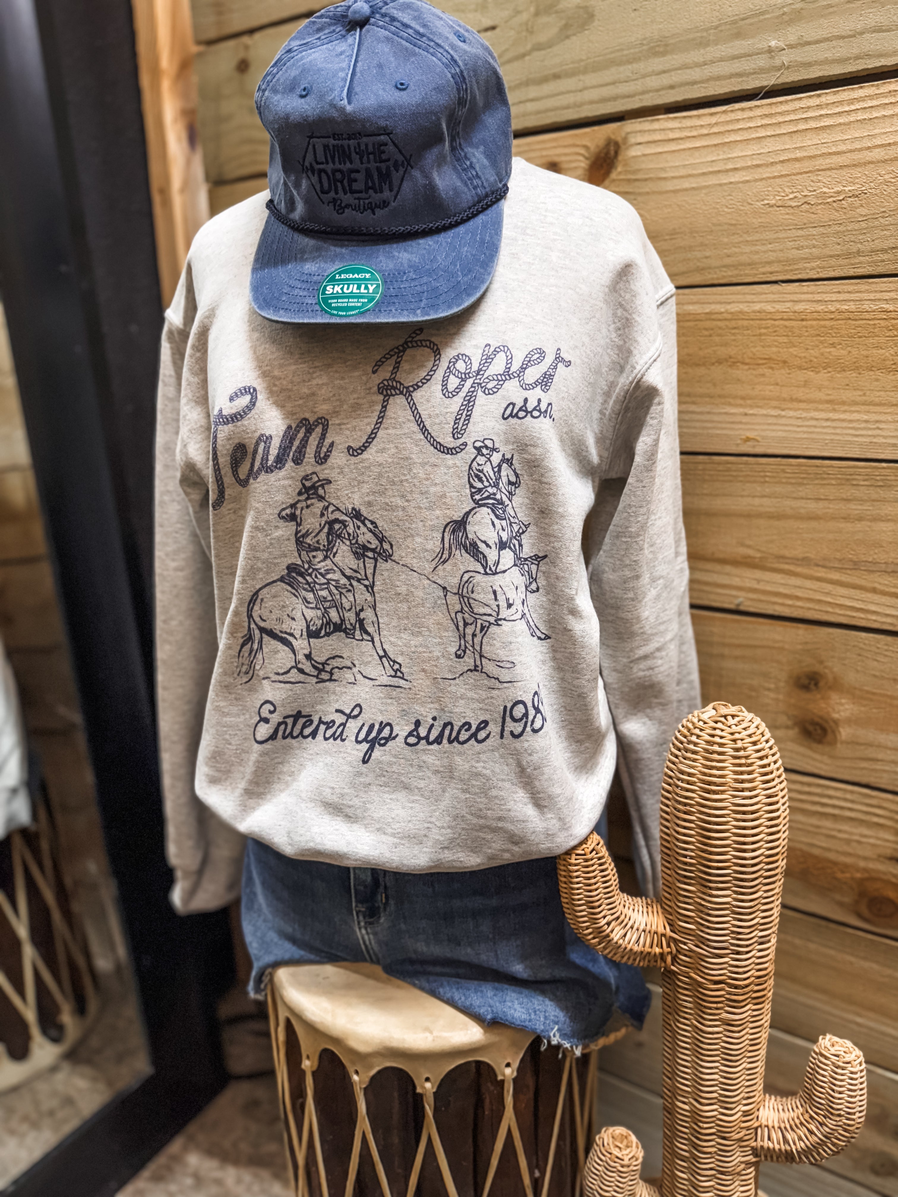 Team Roper Association Sweatshirt