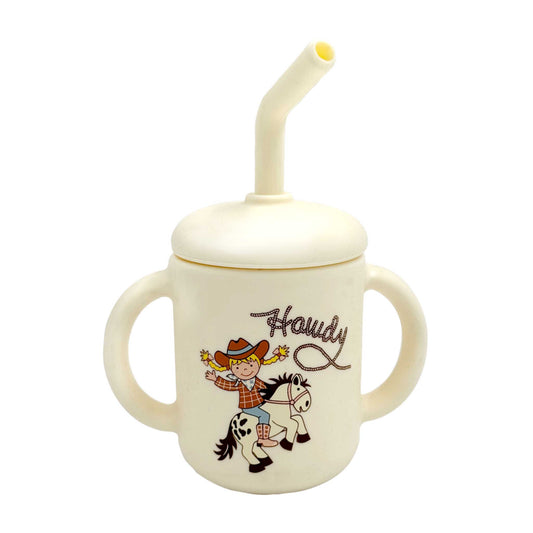 Fresh & Messy Sippy Cup | Howdy Cowgirl