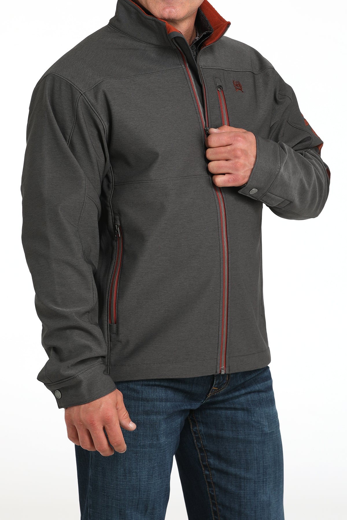 Charcoal Bonded Jacket (3010)