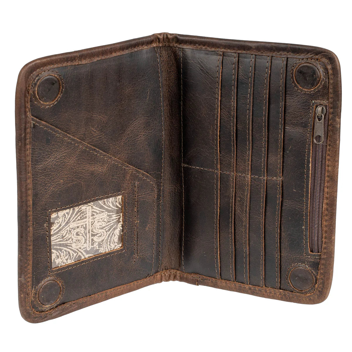Guadalupe Serape Magnetic Wallet