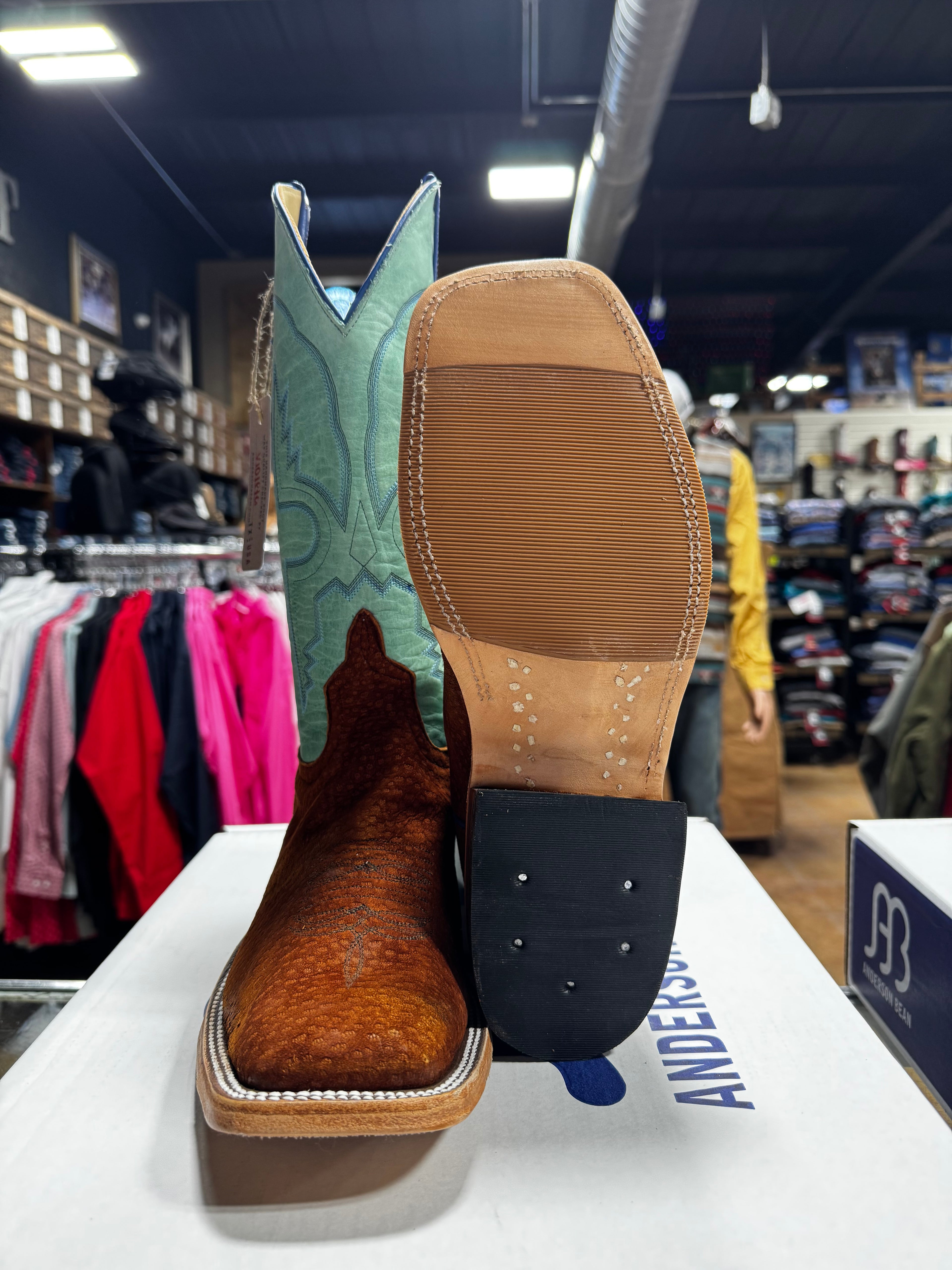 Anderson Bean Rust Carpincho Boots (339986)