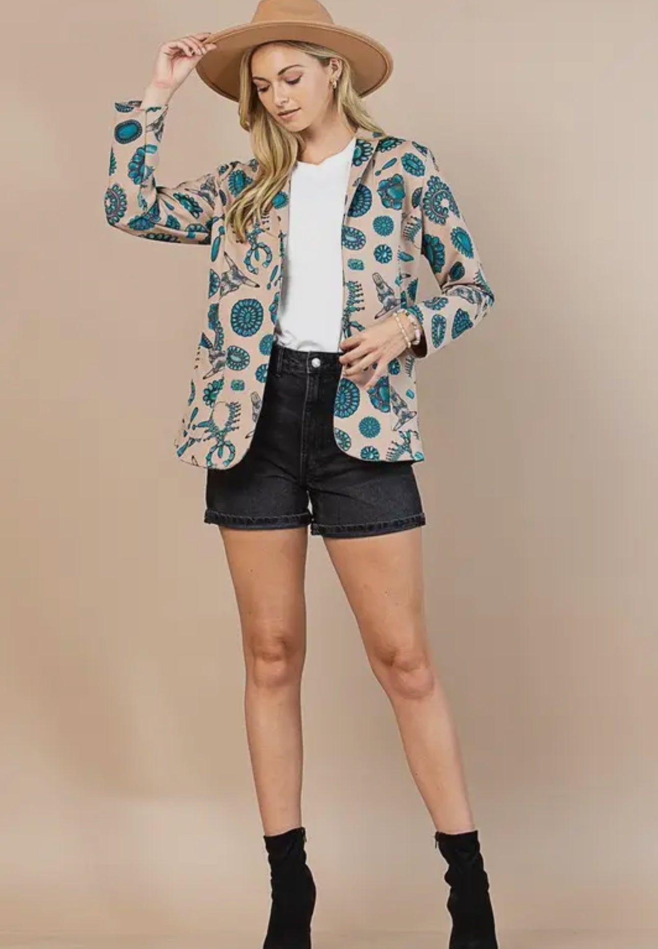 Turquoise Blazer