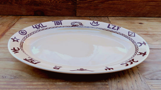 Branded Serving Platter