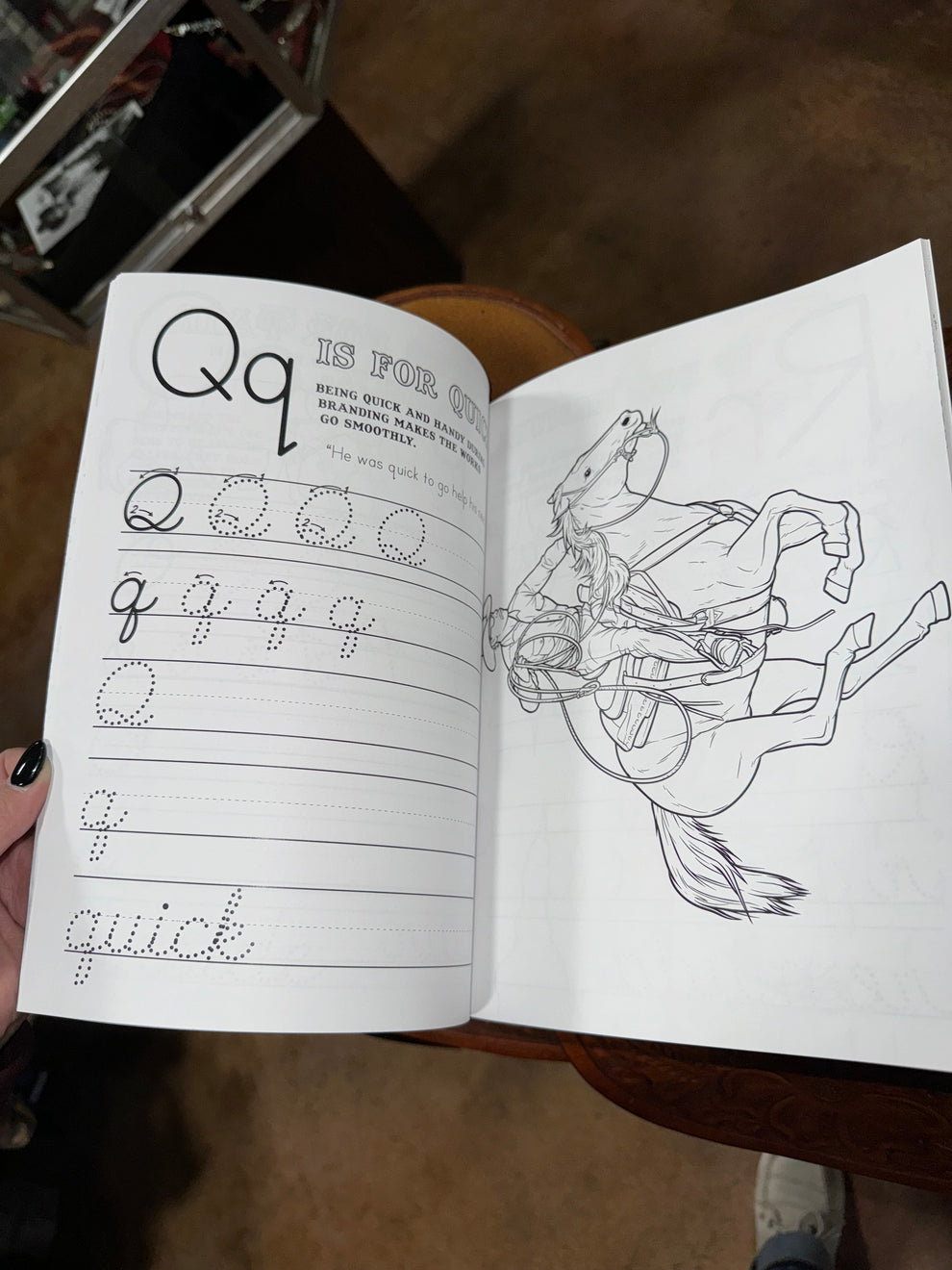 Branding Cursive Handwriting Workbook – Frost Ranch Wear