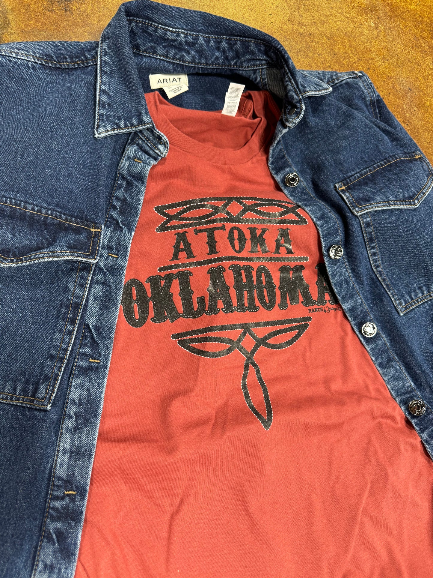 Atoka Boot Stitching Tee